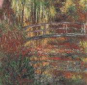 Claude Monet Fardin et Pont Japonais oil painting on canvas